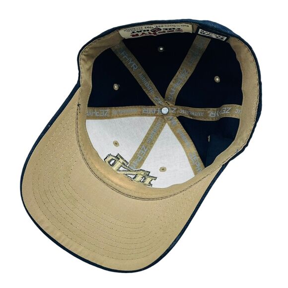 University of Notre Dame 6 7/8 Fighting Irish NCAA Zephyr Hat Retro Cap - Picture 5 of 7